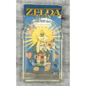 VINTAGE 1989 NINTENDO CEREAL SYSTEM PREMIUM ZELDA PINBALL TOY